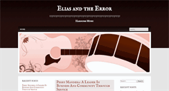 Desktop Screenshot of eliasandtheerror.com